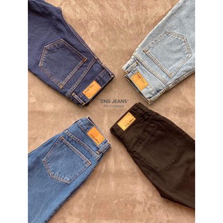 CNG Jeans  กางเกงยีนส์ขายาว 👖ทรงบอลลูน มีให้เลือก 4 สี Size 26 - 42 💋