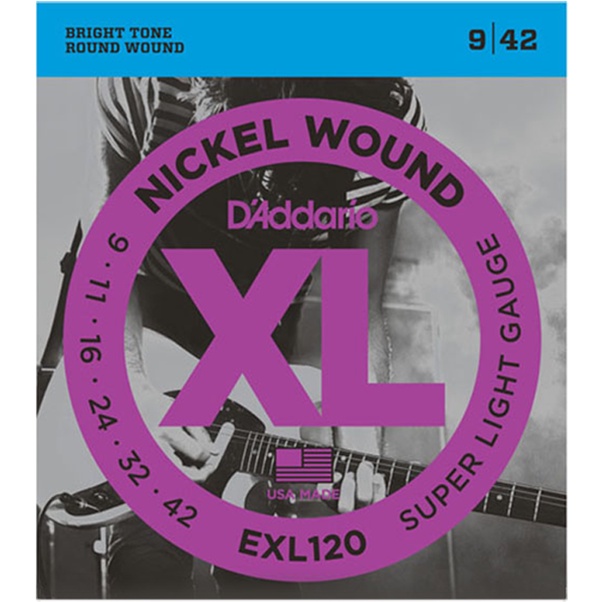 D'Addario สายกีต้าร์ไฟฟ้า EXL110 EXL120 สายกีตาร์ ไฟฟ้า รูปที่ 3