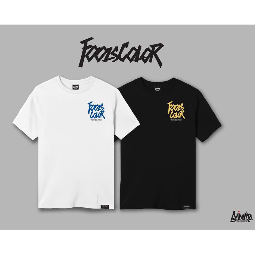 Just Say Bad ® เสื้อยืดลาย แนวสตรีท รุ่น ART Fool ดำ ขาว แขนสั้น เสื้อยืดชาย หญิง M L XL 2XL TS