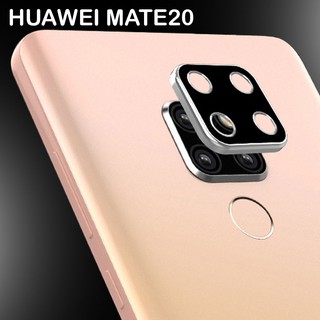 ฟิล์มกล้องหลัง พร้อมกรอบอลูมิเนียมในตัว หัวเว่ย เมท20 Camera Lens With For Huawei Mate 20