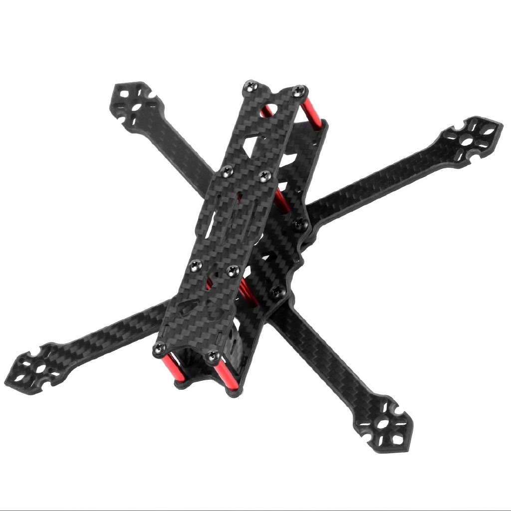QWinOut F4 X1 175 มม.FPV RC ของเล่นเครื่องบินกรอบชุดคาร์บอนไฟเบอร์ Quadcopter Rack สําหรับ DIY RC ของเล่นเครื่องบิน