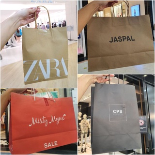 ถุงกระดาษ ZARA,CPS,Jaspal, Misty Mynx , CC-OO แท้จาก Shop