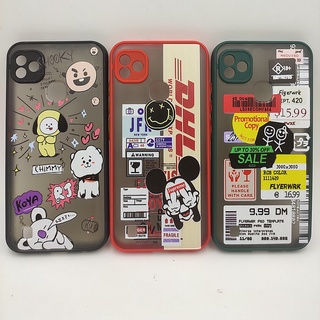 เคสโทรศัพท์มือถือ กันกระแทก กันรอยเลนส์กล้อง ลายเพ้นท์สี สําหรับ infinix note 11 pro smart 5 smart 6 RAM 3GB ROM 64 hot 11 play hot 12 play hot 12i hot 10 play hot 9 play