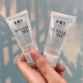 DMI แอลกอฮอล์เจล Wash Me Hand Sanitizer Alcohol ดีเอ็มไอ วอชมี ขนาดพกพา 50ml.