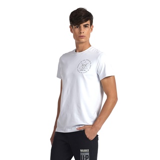 U-P by Mc Jeans เสื้อยืดแขนสั้น Unisex FWT5008 สีเทาอ่อน