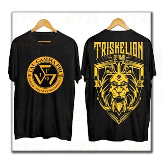 เสื้อทหาร - เสื้อยืดสําหรับผู้ชายR.Triskelion Fratshirt เทา แกมมาพีทีพีเสื้อยืดเสื้อยืดเสื้อยืดอินเ