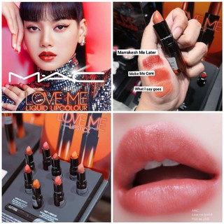 MAC LoveMe Lipstick 💋  มาในโทนสีส้มอิฐ ที่เข้ากับโทนสีของชาวเอเชียมากๆ