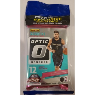 พร้อมส่ง !!! 2020-21 Panini Donruss Optic Basketball Sealed Cello Fat Pack