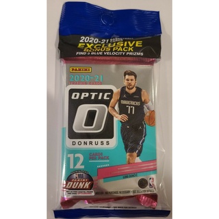 พร้อมส่ง !!! 2020-21 Panini Donruss Optic Basketball Sealed Cello Fat Pack