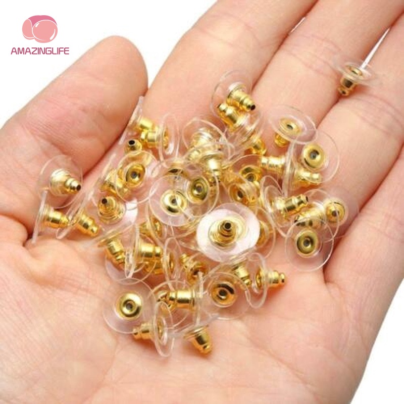 จุกยางซิลิโคนนิ่ม สําหรับปิดหู เครื่องประดับ DIY 30 100 ชิ้น ราคา ถูกที่สุด ดีลบีเคเค แกลเลอรีภาพที่ 4