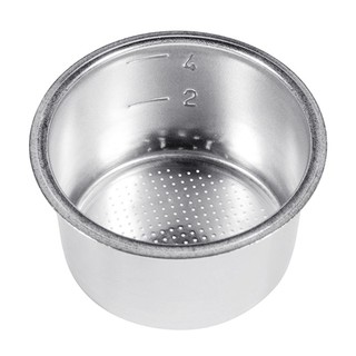 51mm Stainless Steel 4 Cups Powder Bowl Coffee Replacement Filter Basket