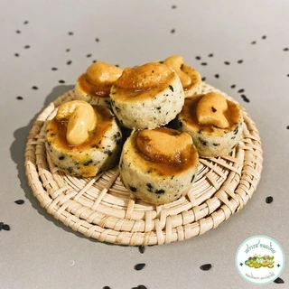 คุกกี้สิงคโปร์ รสงาดำ ขนาด 150 กรัม ร้าน เสาวรส ขนมไทย