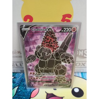 Pokemon Card "Coalossal V Full Art 173/185" ENG Vivid Voltage