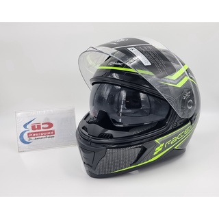 หมวกกันน็อค Honda H2C Helmet Full Face Series - RACER (B-G) Size XL [APSTDHMFF2XLZF]