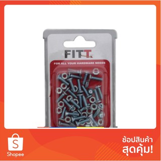 ถูกที่สุด✅  สกรู, น๊อตและแหวน สกรูเกลียวมิลน็อต JF 4X15 MM 25 ตัว อุปกรณ์ยึดติด เครื่องมือช่างและฮาร์ดแวร์ MACHINE SCREW