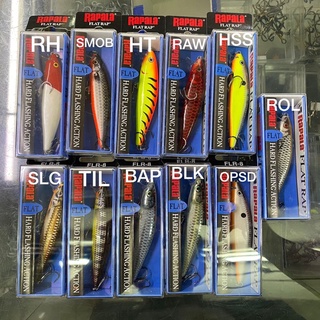 [IGFA] Rapala FLAT RAP 8 Rapala FLR08 Gewang Rapala FLR คันเบ็ดตกปลา 8 คัน