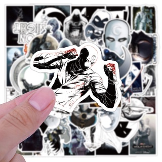 พร้อมส่ง มูนไนท์ Moon Knight MARVEL DISNEY sticker สติกเกอร์กันน้ำรูปแบบที่แตกต่างกัน 50 ชิ้น