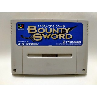ตลับเกม Bounty Sword RPG  ของ Super Nintendo หรือSFC