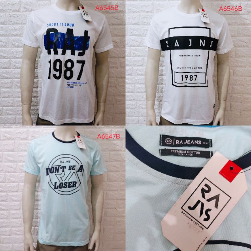 RA JEANS A6545B A6546B A6547B P365RJK