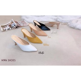 Niwa shoes รองเท้าสตรี ส้นสูง รหัสTL-047 นิ่ม ใส่สบาย