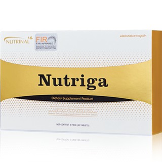 NUTRIGA  นูทรีก้า ผลิตภัณฑ์เสริมอาหาร นูทริก้า ช่วยเพิ่มภูมิต้านทาน คงความเป็นหนุ่มสาว และให้บุคลิกที่อ่อนเยาว์กว่า