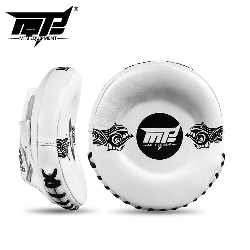 Mtb 1 คู่ไมโครไฟเบอร์ PU Ultralight ขนาดเล็กมวยไทยมวย Focus Mitts ถุงมือ Sanda Punching การฝึกอบรม MMA Sparring Punch เป้าหมาย