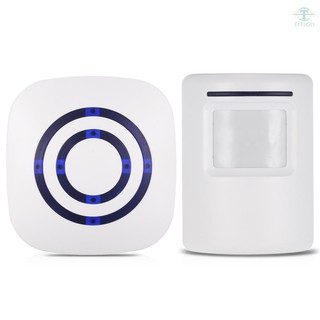 กริ่งประตูไร้สาย pir motion sensor 38 กระดิ่งปรับระดับเสียงได้