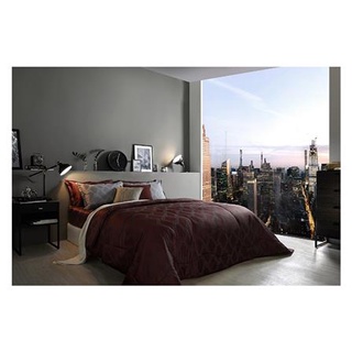 ผ้านวม AMORE DIAMOND BRIOLETTE 70x90 นิ้ว สี GARNET RED