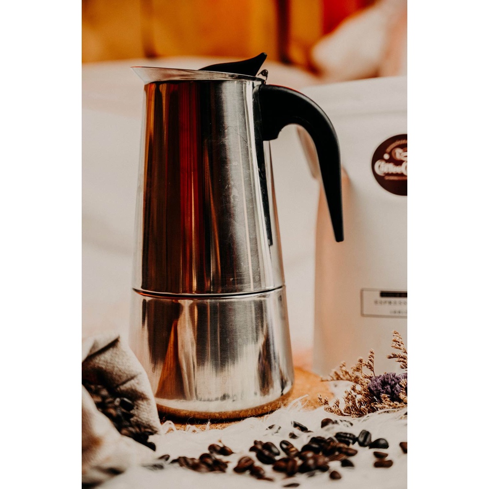 ชุดชงกาแฟเอสเปรสโซ Moka Pot | Strong Moka Pot Coffee Kit