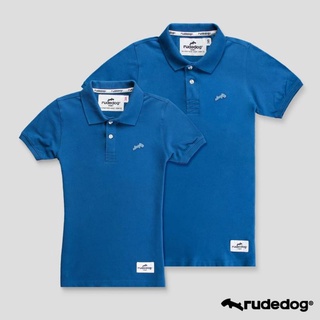 Rudedog เสื้อโปโลชาย/หญิง สีดิฟซี รุ่น Backslash (ราคาต่อตัว)