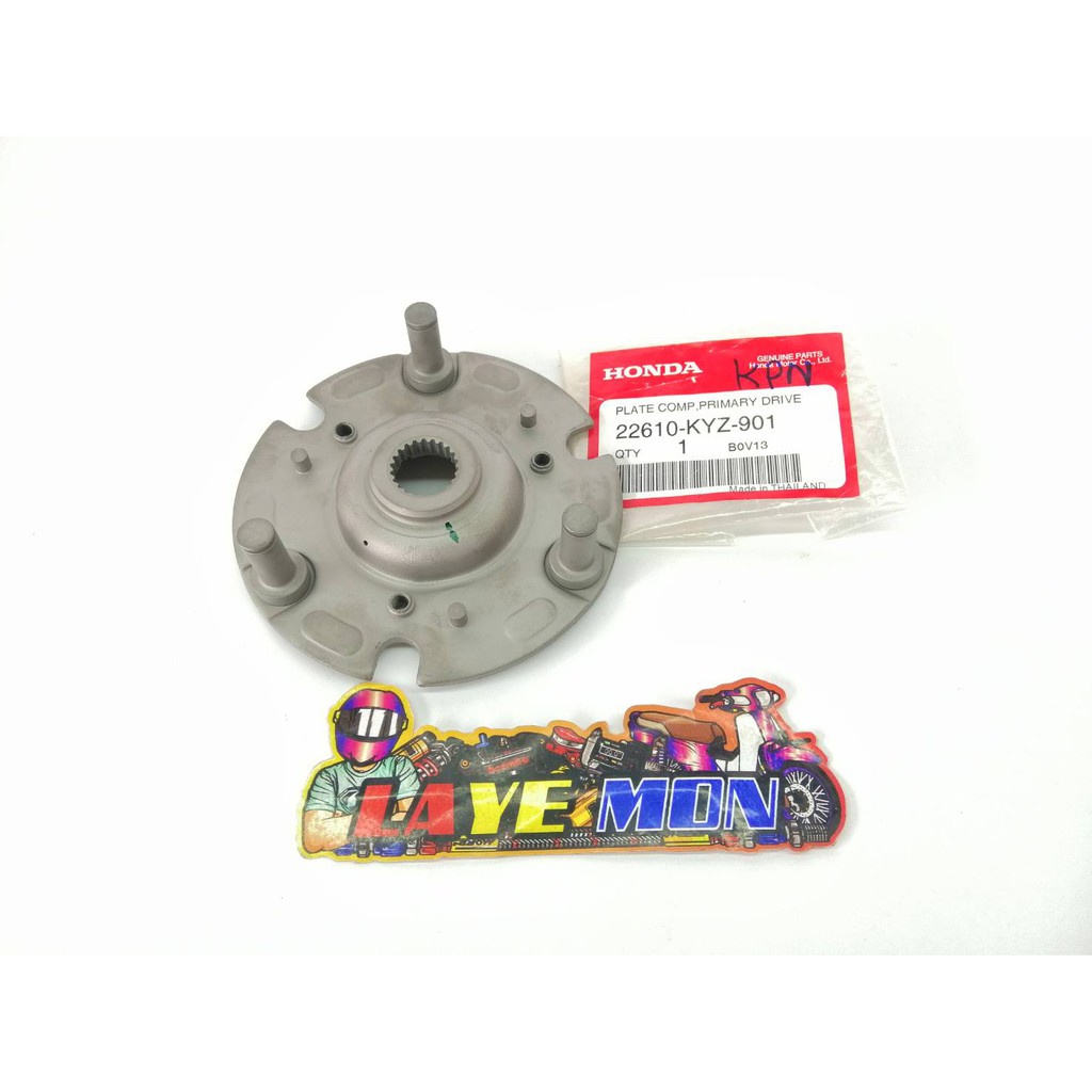 แป้นจานคลัตช์ จานคลัทช์ก้อน ของแท้เบิกศูนย์ HONDA เวฟ125i รุ่นปลาวาฬทุกรุ่น รหัส 22610-KYZ-901