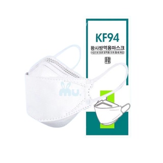 แถมยางรัดผม[ใส่โค้ด SUK7MD ลดเลย 10%][ยอดฮิต ส่งไว!!] แมสเกาหลี KF94 4D Mask [แพ็ค10ชิ้น] พร้อมส่งที่ไทย