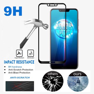 2PCS กระจก Huawei honor play Tempered Glass Full Cover Glass Screen Protector กระจกครอบเต็ม ป้องกันหน้าจ
