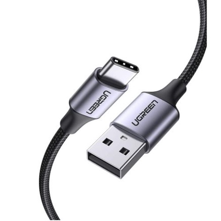 (กทม.ส่งทันที) UGREEN USB-A to USB-C 3M สายชาร์จ3A  QC3.0 Samsung S20/Note 20/S10/S9/S8 Xiaomi รุ่น 