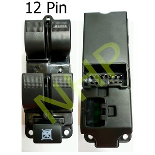 Oem สวิตช์หน้าต่างรถยนต์ 10 12 Pins Suis Cermin Pemandu สําหรับ Ford Ranger Everest 2003 2009 2012