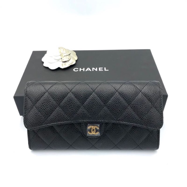 Chanel Sarah Wallet Black