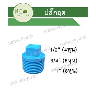 ปลั๊กอุด ข้อต่อ PVC พีวีซี ขนาด 1/2" - 1" (4-8 หุน)