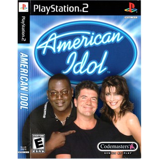 แผ่นเกมส์ American Idol PS2 Playstation2  คุณภาพสูง ราคาถูก