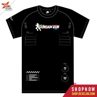 Dextreme เสื้อกันดั้ม GUNDAM RUN เนื้อผ้ากีฬา