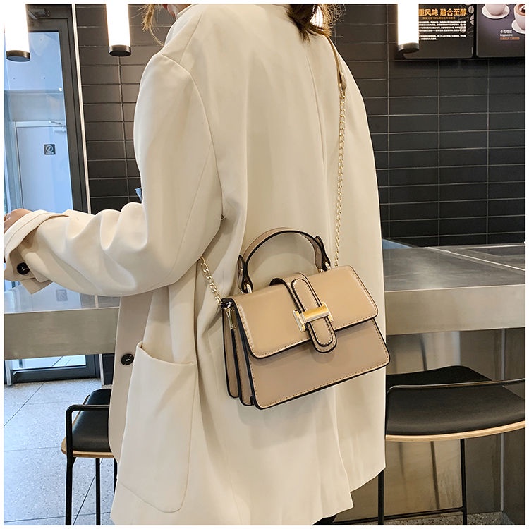 💖กระเป๋าสะพายข้างสไตล์เกาหลีเทรนด์ใหม่ครบทุกสไตล์ความเรียบง่ายกระเป๋าสะพายกระเป๋าแฟชั่น - รูปที่ 6