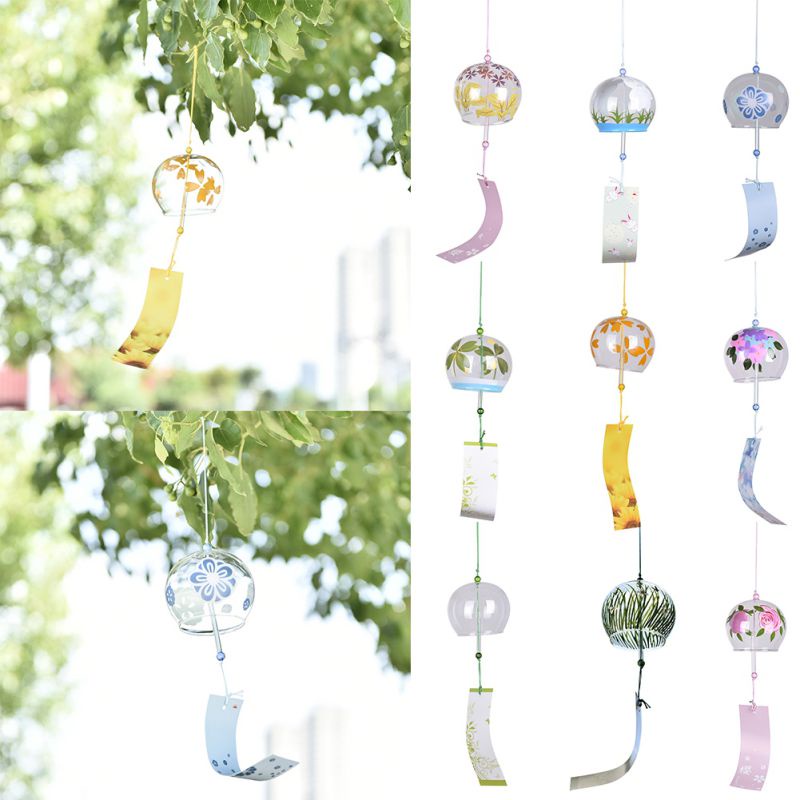 Lyhome กระดิ่งลมแฮนด์เมด สไตล์ญี่ปุ่น แฮนด์เมด diy สําหรับตกแต่งบ้าน ของขวัญวันเกิด