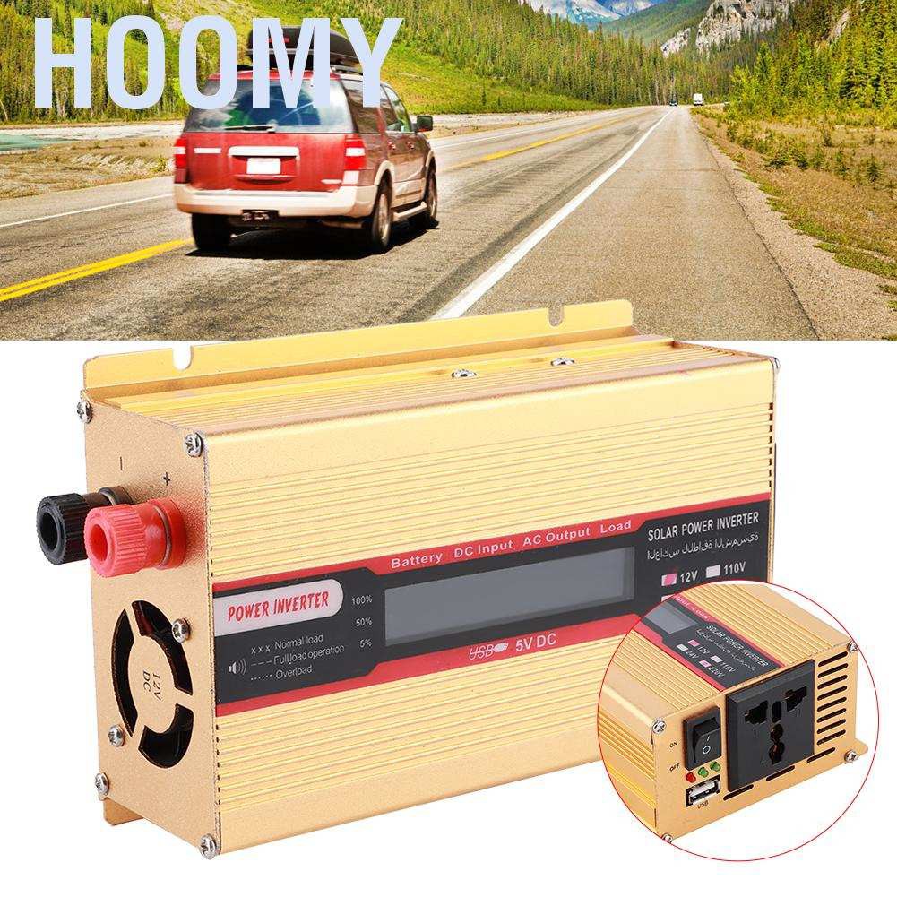 Hoomy 3000W Car Power Converter DC 12V to AC Modified Sine Wave