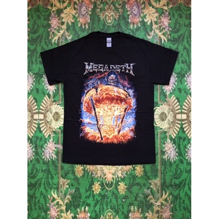 🎸MEGADETH เสื้อวง Megadeth สินค้านำเข้า ลิขสิทธิ์แท้