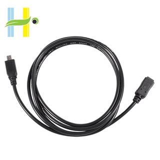 1.5m Mini USB B 5pin Male To Female Extension Cable Adapter Black