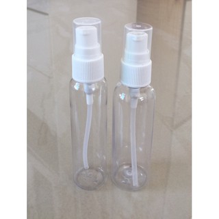 ปลีก•ขวดปั๊มใส 50ml 60ml ขวดใสปั๊มขาว