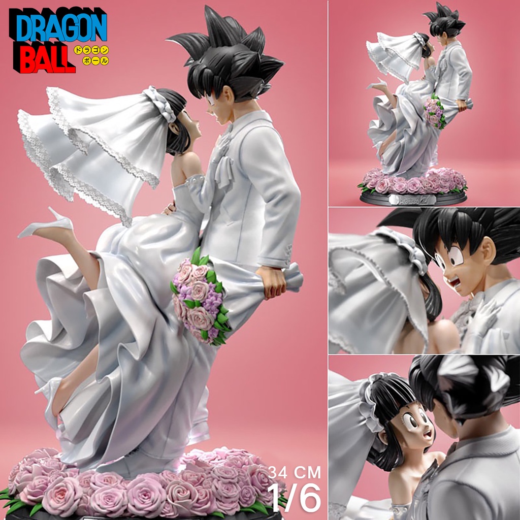 UMY Studio Dragonball Z ดราก้อนบอล Kakarot Son Goku x Chichi จีจี้ และ ซง โกคู คาคาล็อต โงกุน 1/6 งา