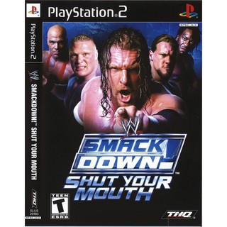 แผ่นเกมส์ WWE SHUT YOUR MOUTH PS2 Playstation 2 คุณภาพสูง ราคาถูก