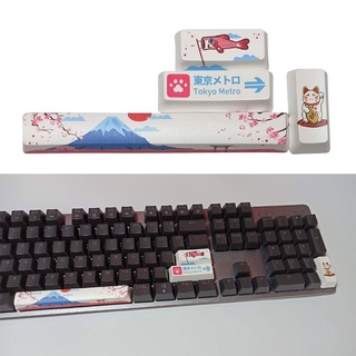 Wuli คีย์บอร์ด 6.25 U Spacebar Pbt Oem Profile Novelty Diy สําหรับแป้นพิมพ์ 4 ชิ้น