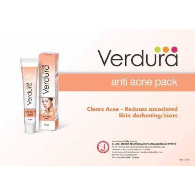Sale!! Verdura​ anti acne pack expปลายปี