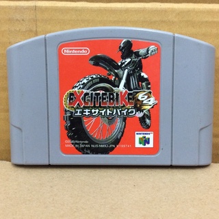 ตลับแท้ [N64] [0084] Excitebike 64 (Japan) (NUS-NMXJ-JPN)